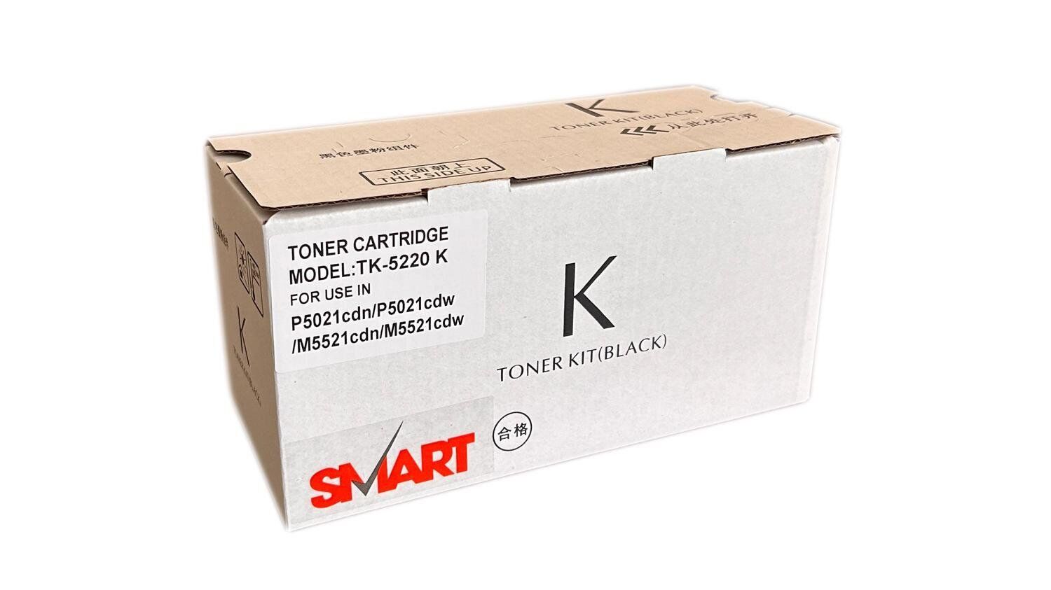 Kyocera Mita TK-5220 Smart Siyah TonerP-5021 M-5521 MC-3321