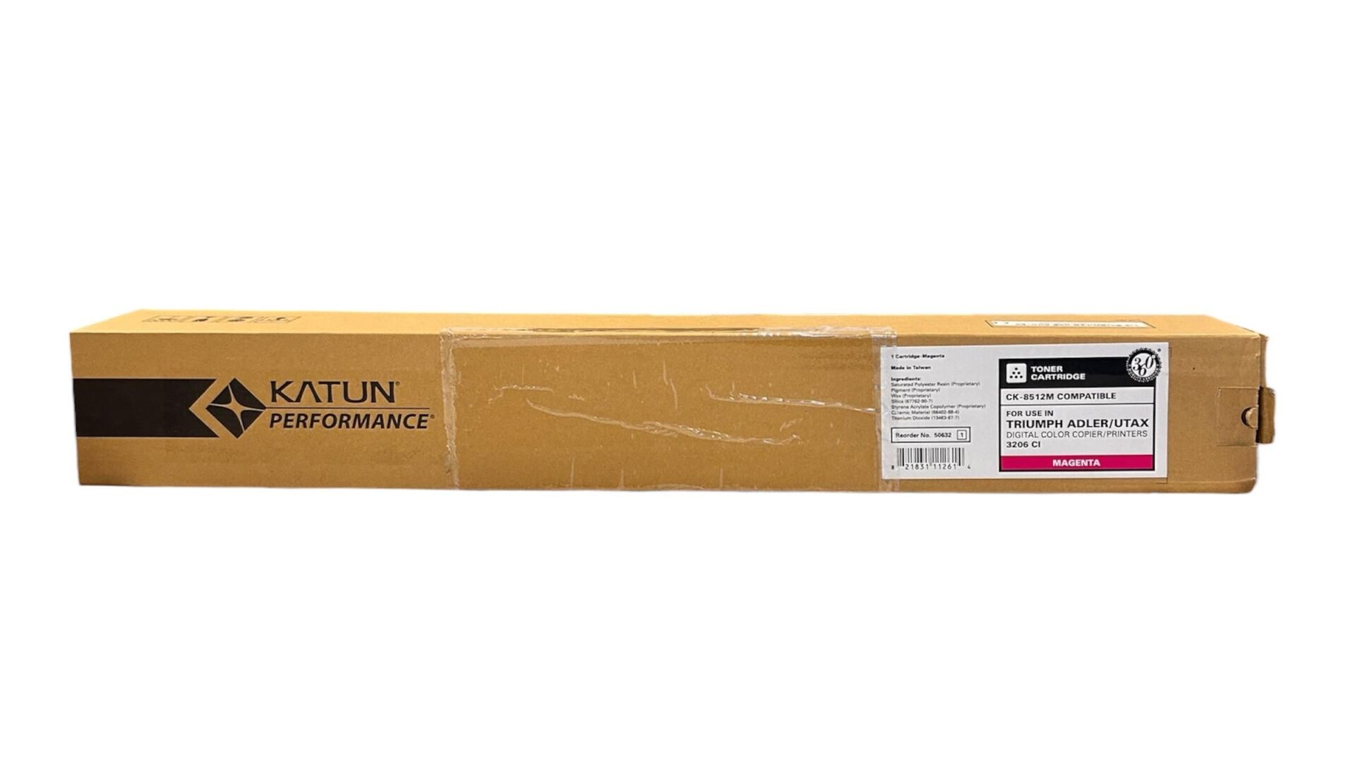 50632-Utax CK-8512 Katun Kırmızı Toner 3206ci 3207ci 1T02RLBTA0