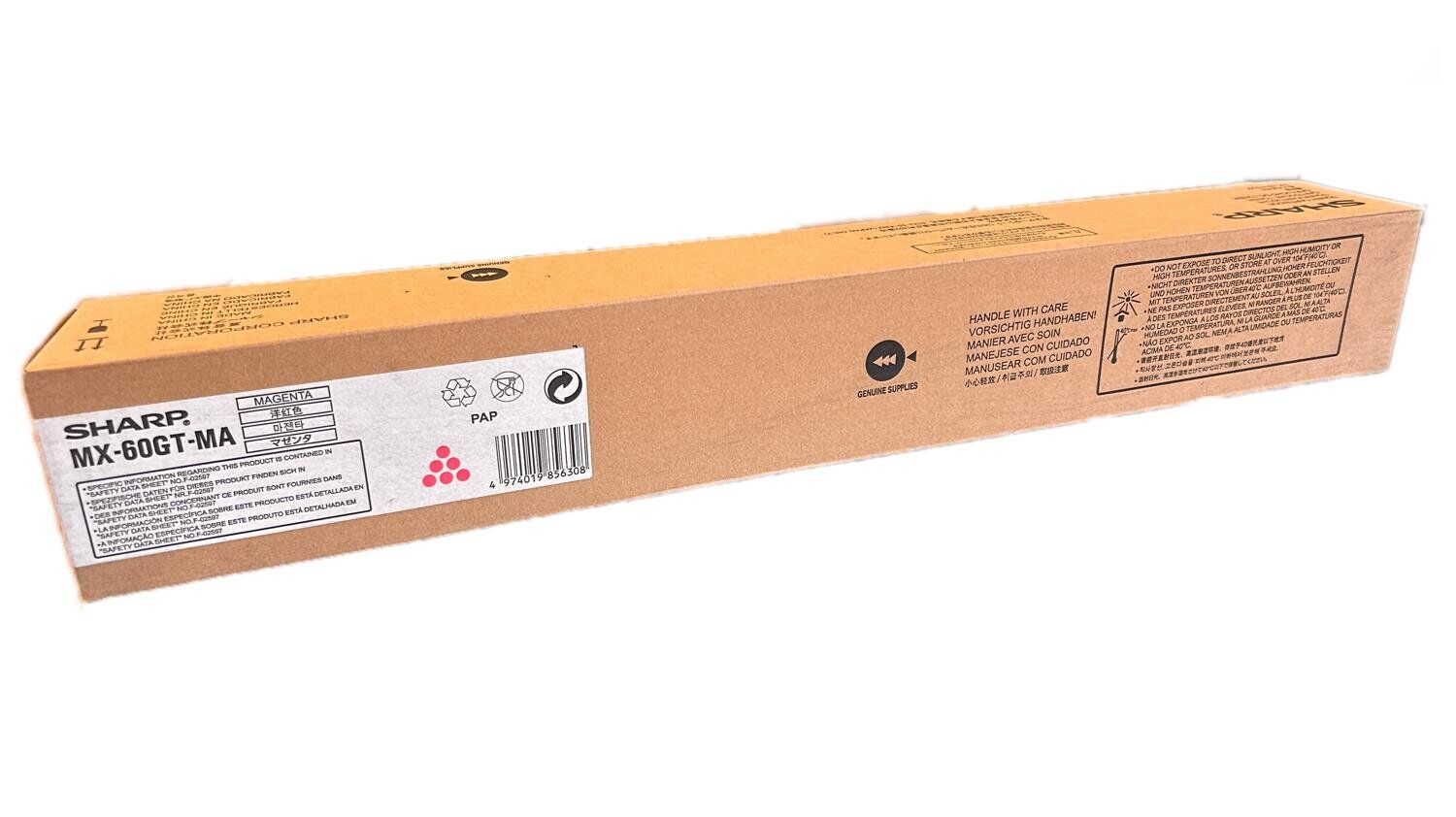 Sharp MX-60GT-MA Orijinal Kırmızı Toner MX3050 3570 4070 5050 5070 MX-6000 Seris
