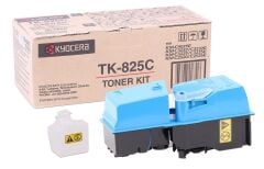 Kyocera Mita TK-825 Orjinal Mavi Toner KM-C -2520 -2525 -3225 -3232 -4035