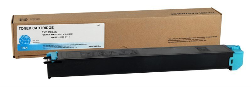 Sharp MX-23GT-CA Smart Mavi Toner MX-2010 2310 2314 2614 3111 3114