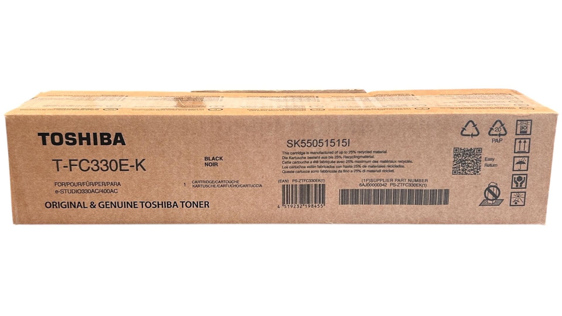 Toshiba T-FC330E-K Orijinal Siyah Toner E-Studio 330AC 400AC