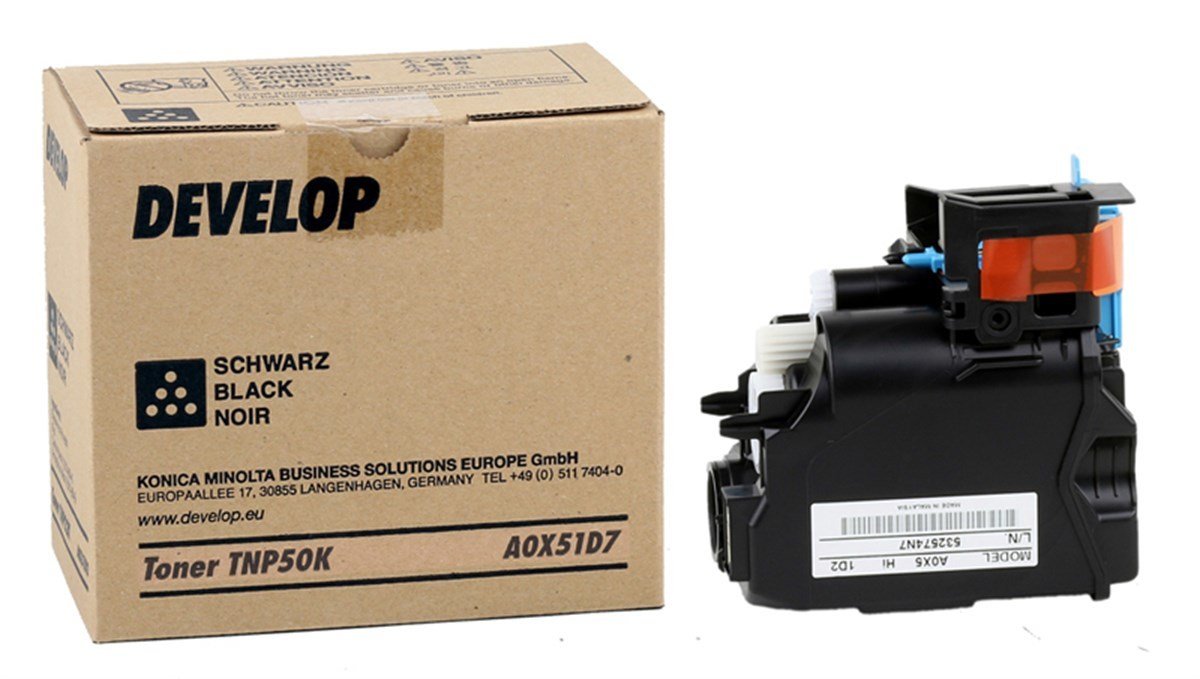 Develop TNP-50 Orjinal Siyah Toner +3100P