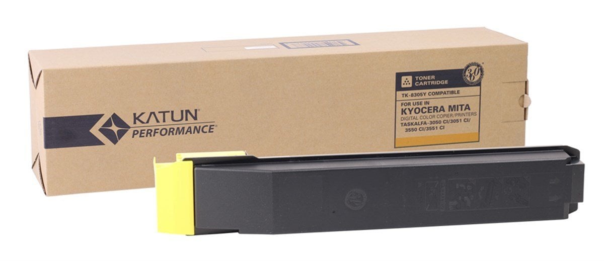 46968-Kyocera Mita TK-8305 Katun Sarı Toner Taskalfa 3050ci-3550ci-3051ci-3551ci
