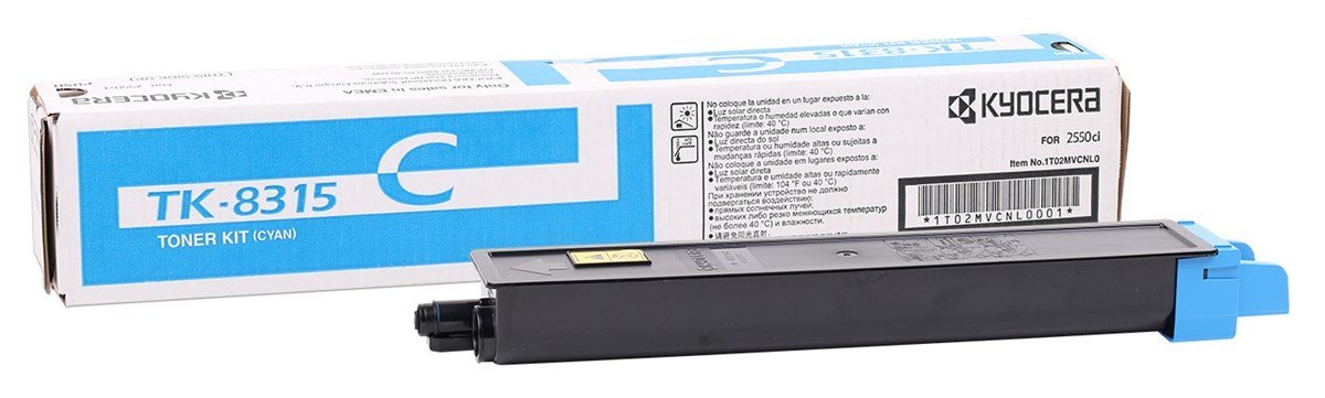 Kyocera Mita TK-8315 Orjinal Mavi Toner Taskalfa-2550ci