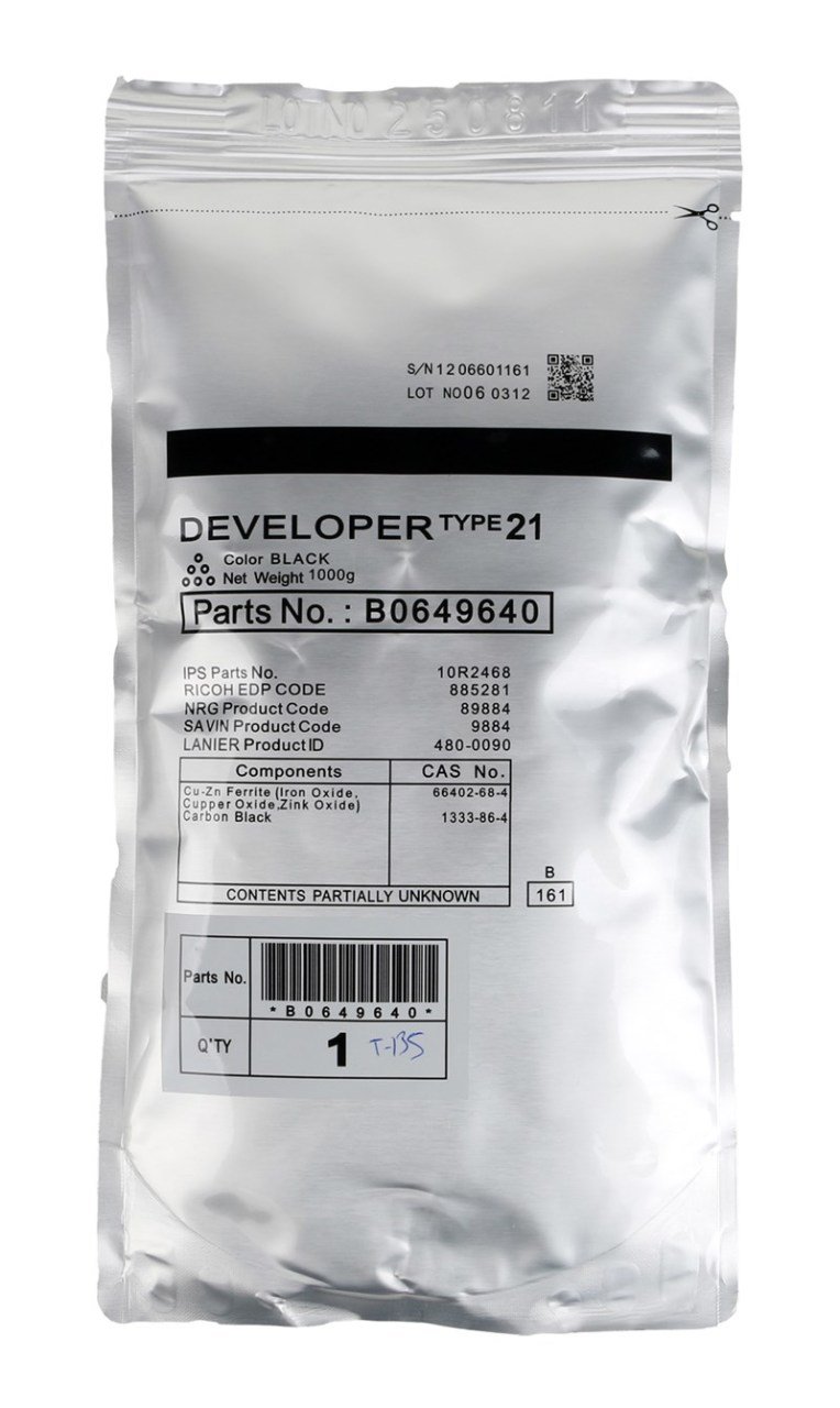Ricoh TYPE-27 Muadil Developer MP9000-1100-1350-1357 (B234-9640)