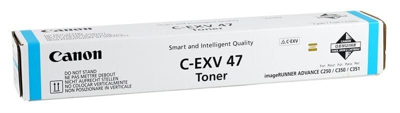 Canon EXV-47 Orjinal Mavi Toner IR-C  -250i  -255i  -350i  -355i