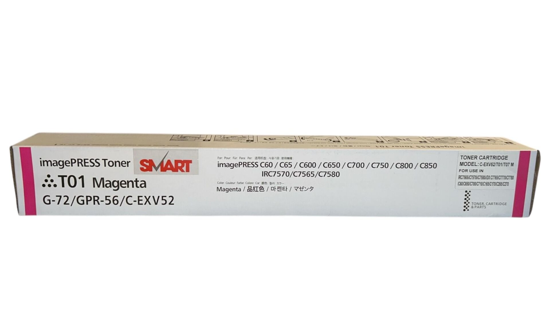 Canon EXV-52 Smart Kırmızı Toner IR-C 7565 7570 7580 DX 7765 7770 7780 T01 T07