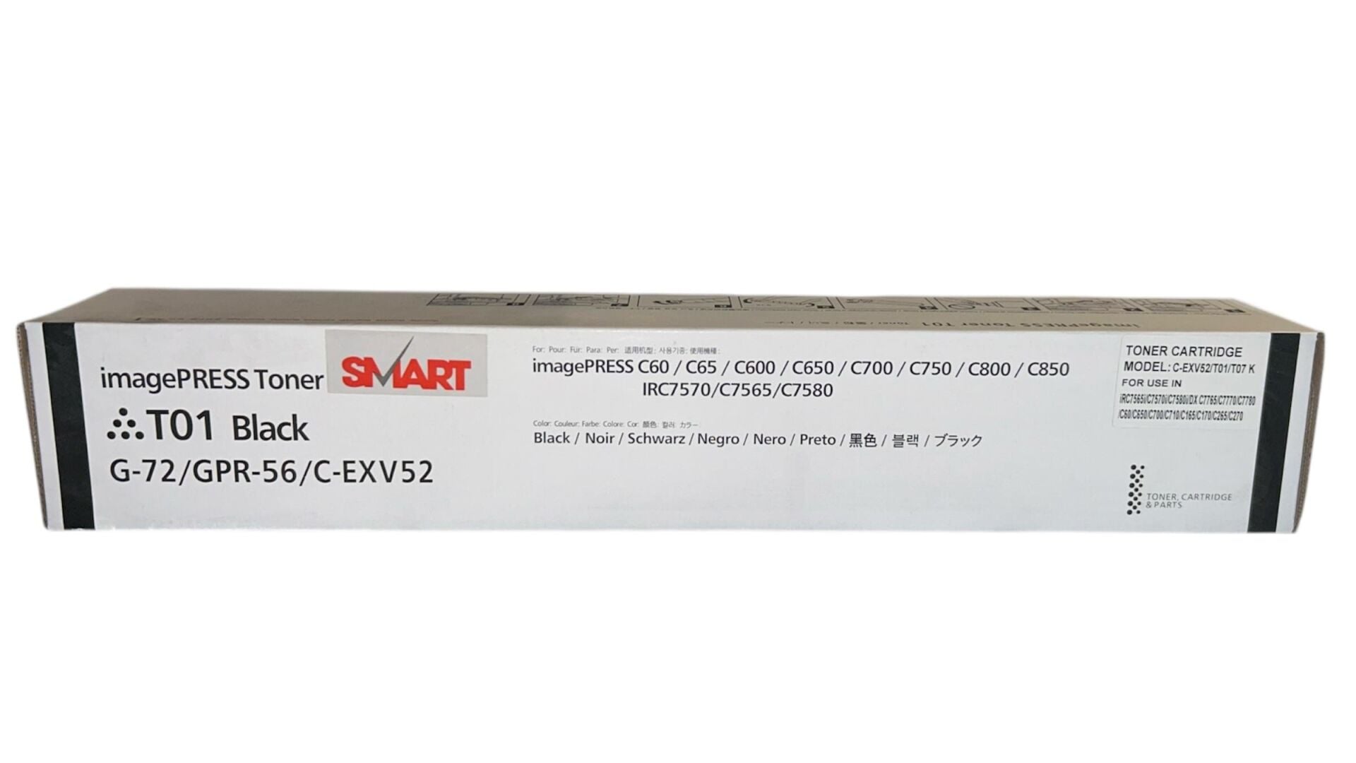 Canon EXV-52 Smart Siyah Toner IR-C 7565 7570 7580 DX 7765 7770 7780 T01 T07
