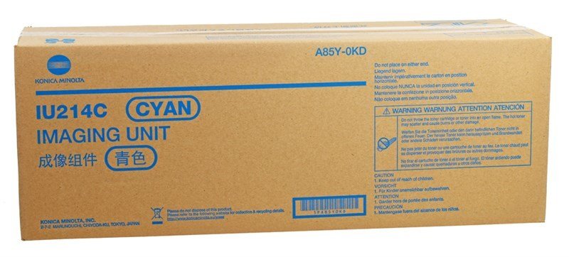 Minolta IU-214 Mavi Orjinal Drum Unit Bizhub C-227  C-287  A85Y0KD