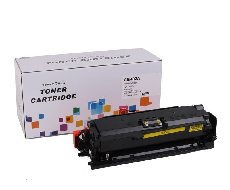 HP CE-252A 504A CE-402A 507A Sarı Muadil Toner CP-3525 CM-3530 Pro-500 M-551