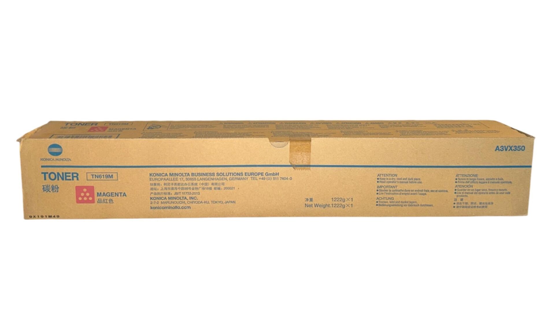 Minolta TN-619 Orjinal Kırmızı Toner Press C1060 C1070 C2060 C2070 A3VX350 78k.