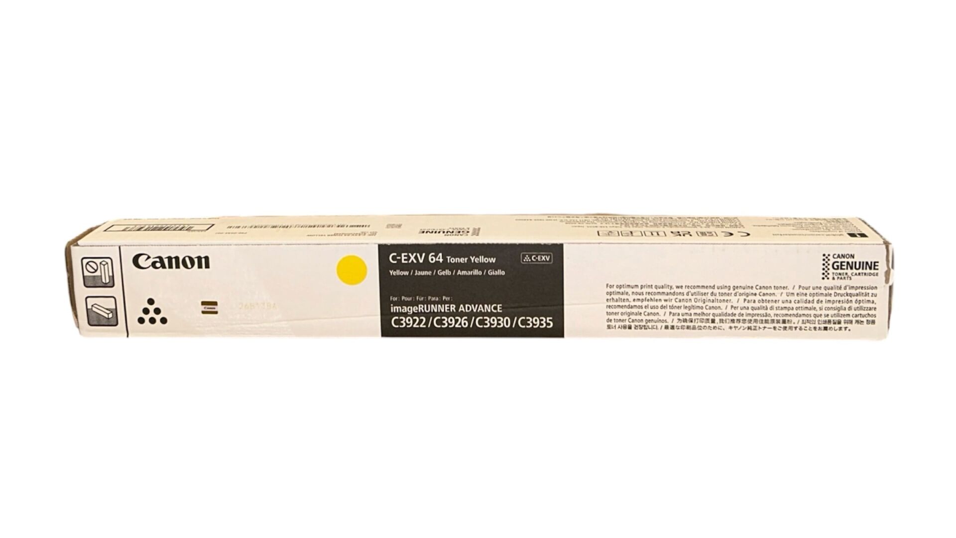 Canon EXV-64 Sarı Orijinal Toner DX C3922i C3926i C3930i C3935i 5756C002