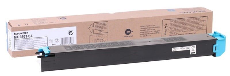 Sharp MX-36GT-CA Orijinal Mavi Toner MX-2610 3110 3610 3640 3140 2640