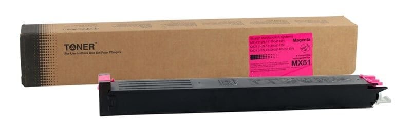 Sharp MX-51GT-MA Smart Kırmızı Toner MX-4110 4111 4112 4140 5110 5112 5140