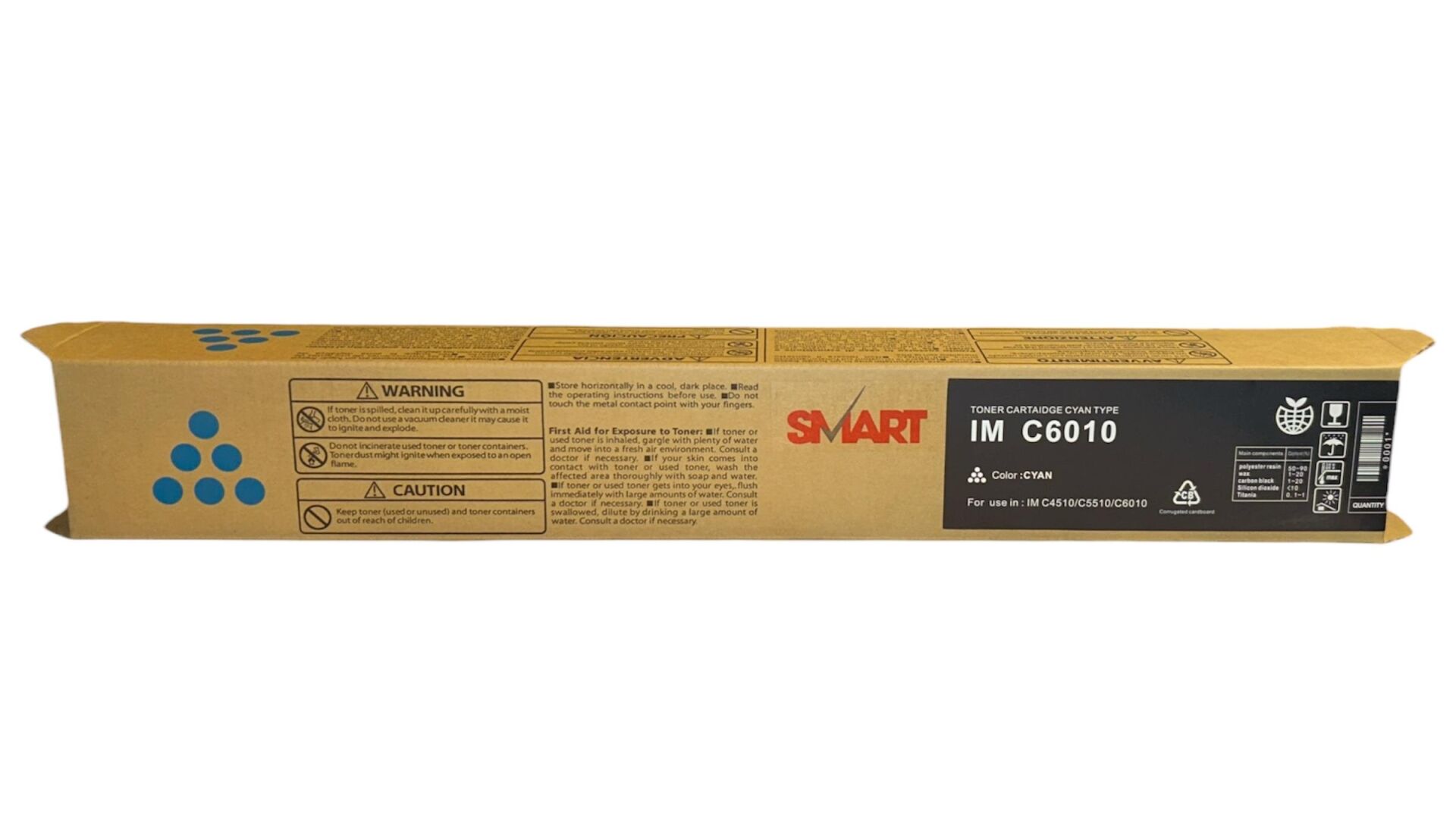 Ricoh IM C4510 IM C6010 Mavi Smart Toner 28k.