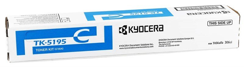 Kyocera Mita TK-5195 Orjinal Mavi Toner -306ci CS-306ci 7k