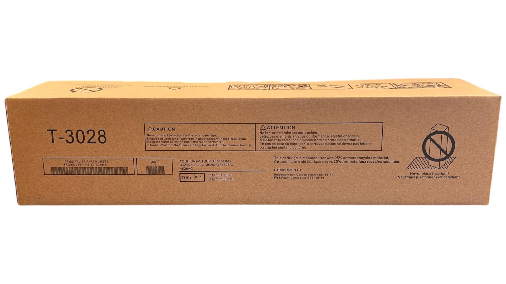 Toshiba T-3028W Üniversal Smart Toner  e-STUDIO 2528A 3528A 4528A 5528A