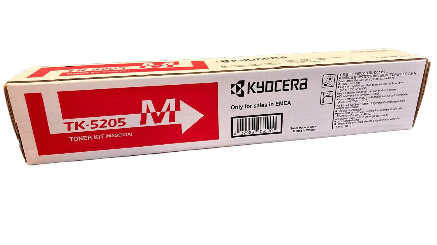 Kyocera Mita TK-5205 Orjinal Kırmızı Toner Taskalfa -356ci CS-356ci
