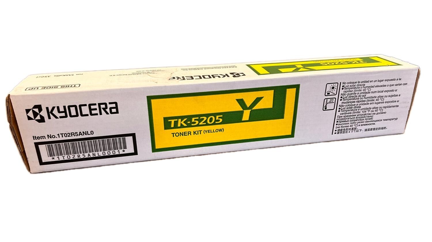 Kyocera Mita TK-5205 Orjinal Sarı Toner Taskalfa -356ci CS-356ci