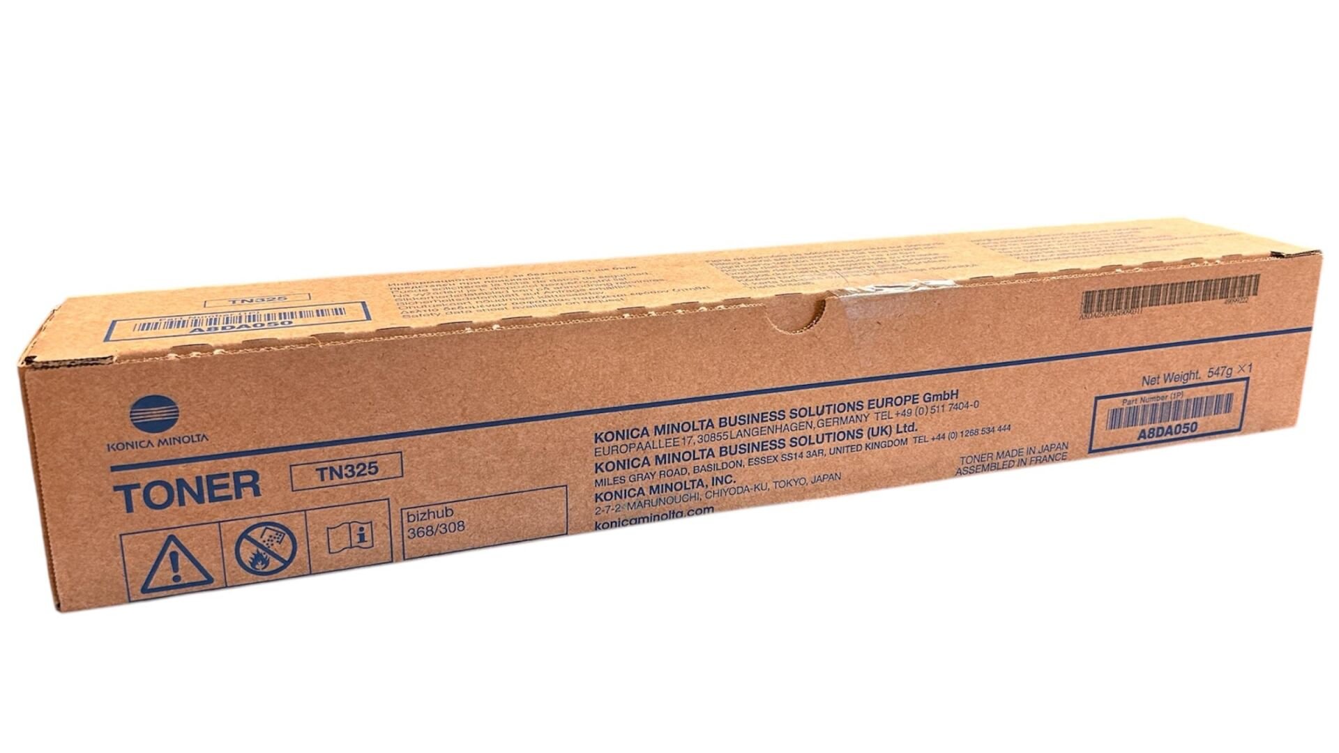 Minolta TN-325 Orjinal Toner Bizhub 308  368 A8DA050