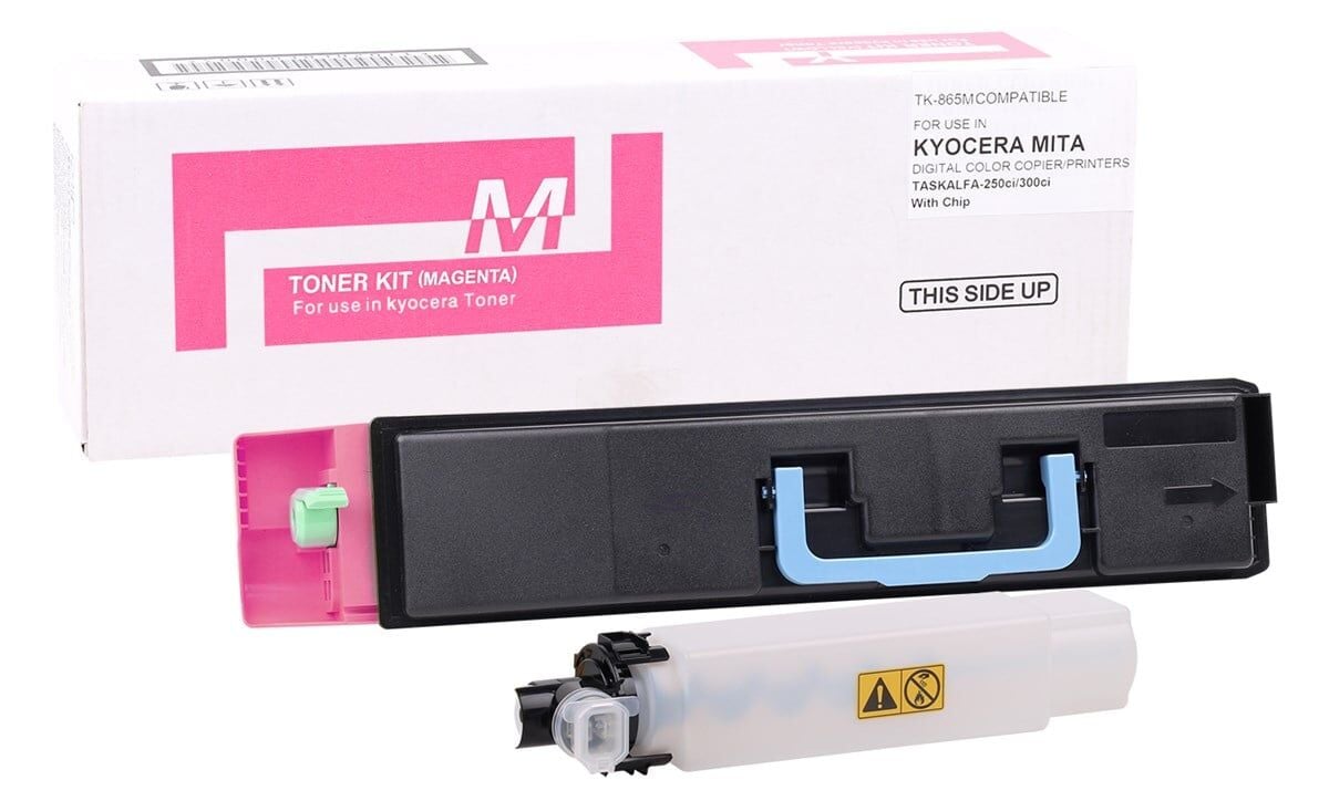 Kyocera Mita TK-865 Smart Kırmızı Toner Taskalfa-250ci -300ci