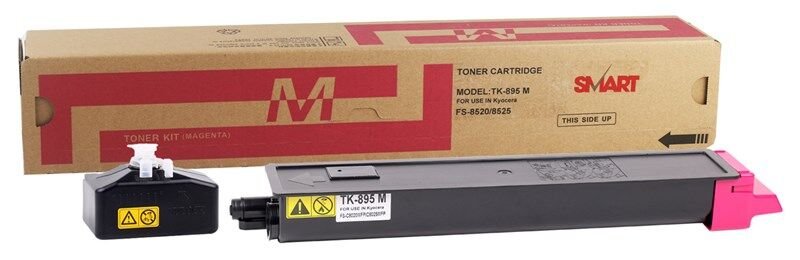 Kyocera Mita TK-895 Smart Kırmızı Toner FS-C -8020 -8025 -8520 -8525