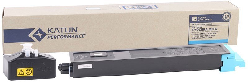 47126-Kyocera Mita TK-895 Katun Mavi Toner FS-C 8020-8025-8520-8525