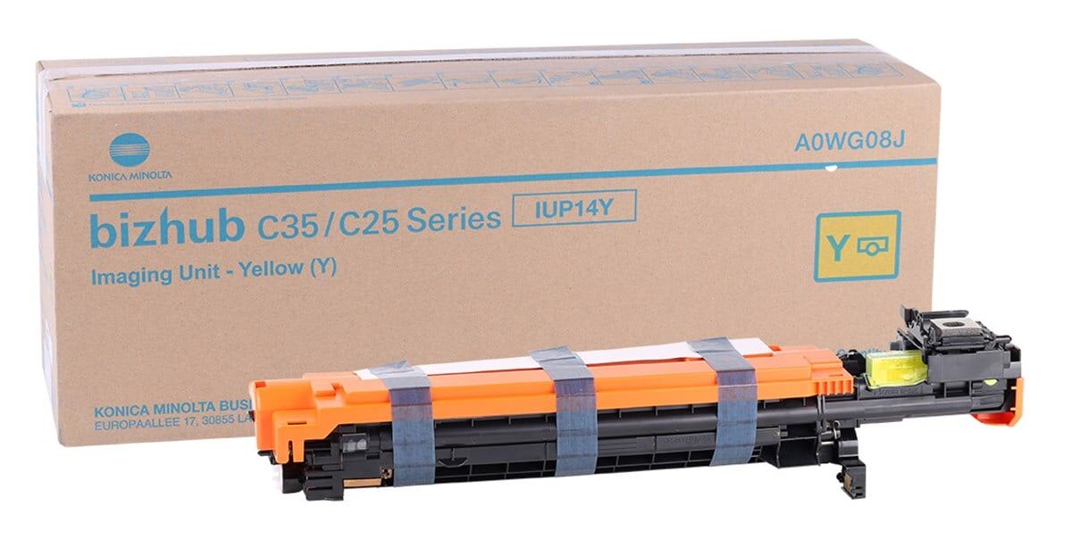 Minolta IUP-14Y Orjinal Sarı Drum Unit C-25  C-35  A0WG08J