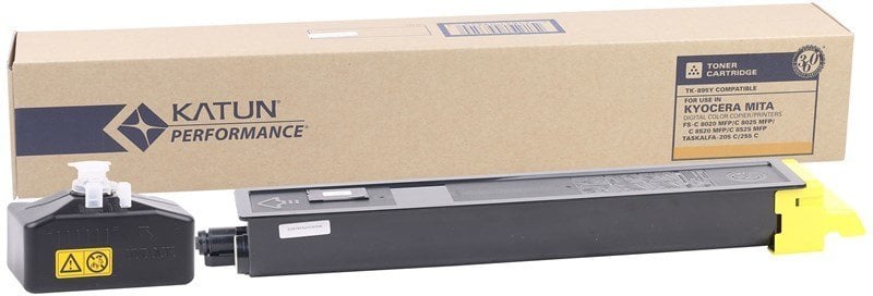 47128-Kyocera Mita TK-895 Katun Sarı Toner FS-C 8020-8025-8520-8525