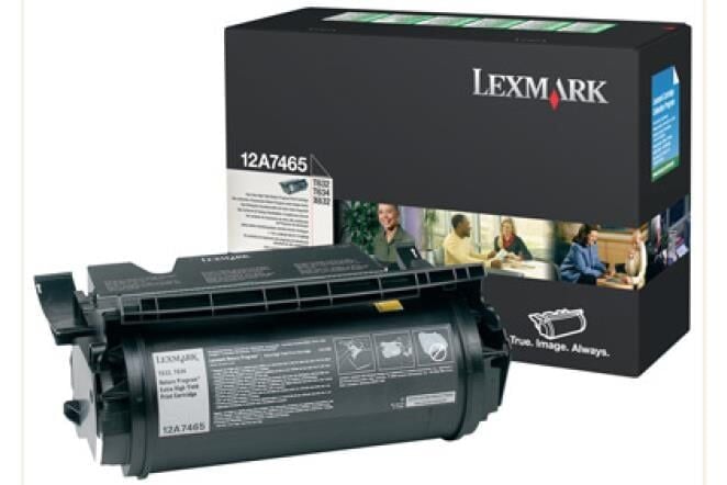 Lexmark T-632  T-634 Orjinal Yüksek Kapasite Toner   12A7610  (32k)