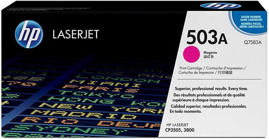HP Q7583A (503A) Kırmızı Orjinal Toner  Color LaserJet 3505 3800