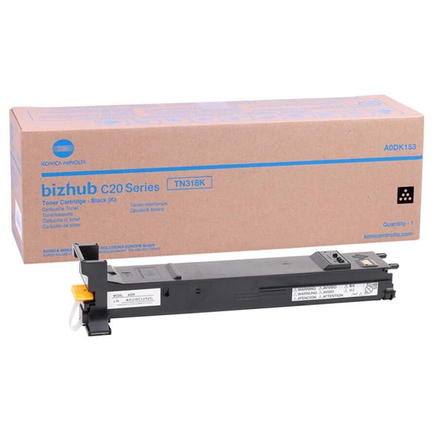 Minolta TN-318 Orjinal Siyah Toner Bizhub C-20 A0DK153