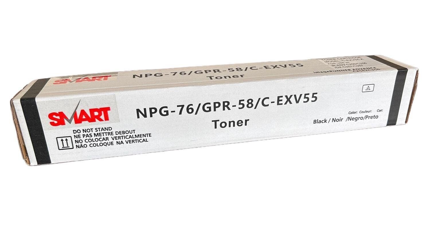 Canon EXV-55 Smart Siyah Toner  IR-C -256i  -257i  -356i  -357i