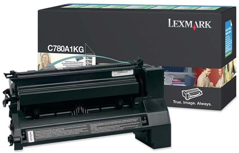 Lexmark C-780A1KG Orjinal Siyah Toner C-780  C-782 (6k)  T8780