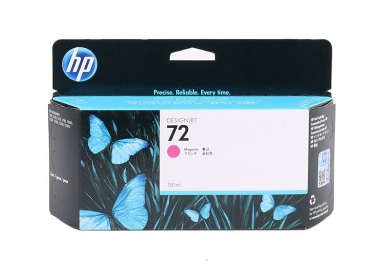 HP C-9372A  NR72 Orjinal Kırmızı Mürekkep Kartuş 130ml  T-100 610 1100 1120