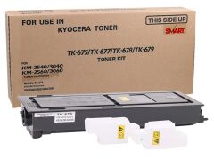 Kyocera Mita TK-675 Smart Toner KM-2540 KM-2560 KM-3040 KM-3060