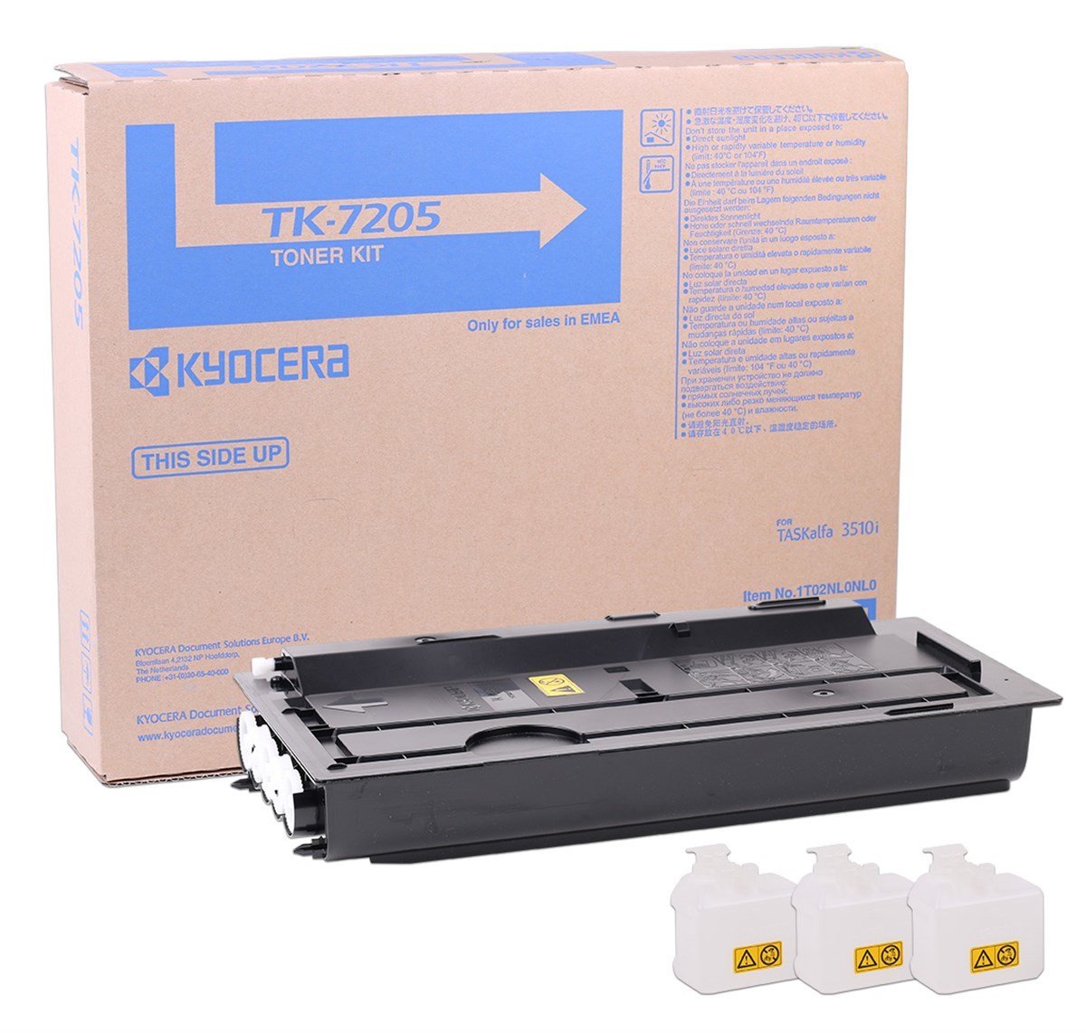 Kyocera Mita TK-7205 Orijinal Toner Taskalfa 3510i,3511i