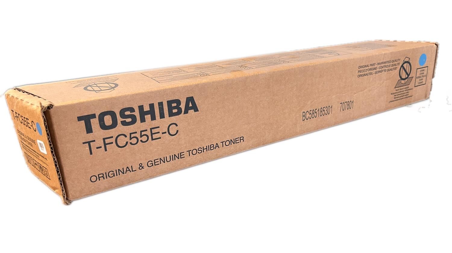 Toshiba T-FC55E-C Orijinal Mavi Toner e-Studio 5520 6520 6530  673g.