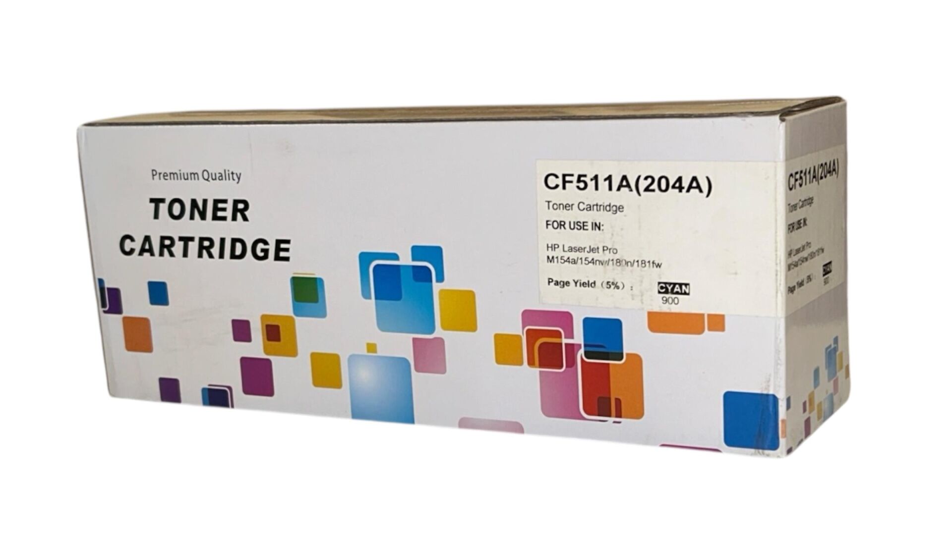 HP CF511A (204A) Mavi Muadil Toner M154A  M180n  M181fw