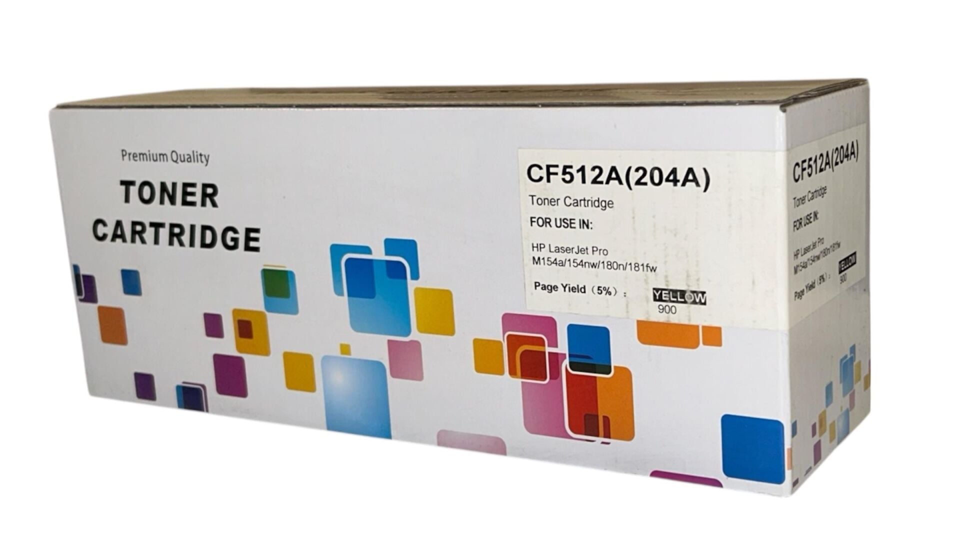HP CF512A (204A) Sarı Muadil Toner M154A  M180n  M181fw