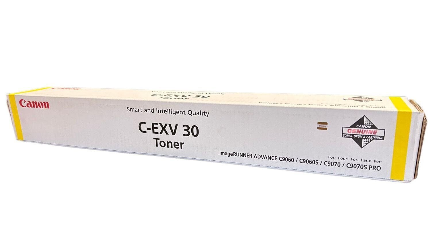 Canon EXV-30 Orjinal Sarı Toner IR Advance C 9060 9065 9075  2803B002