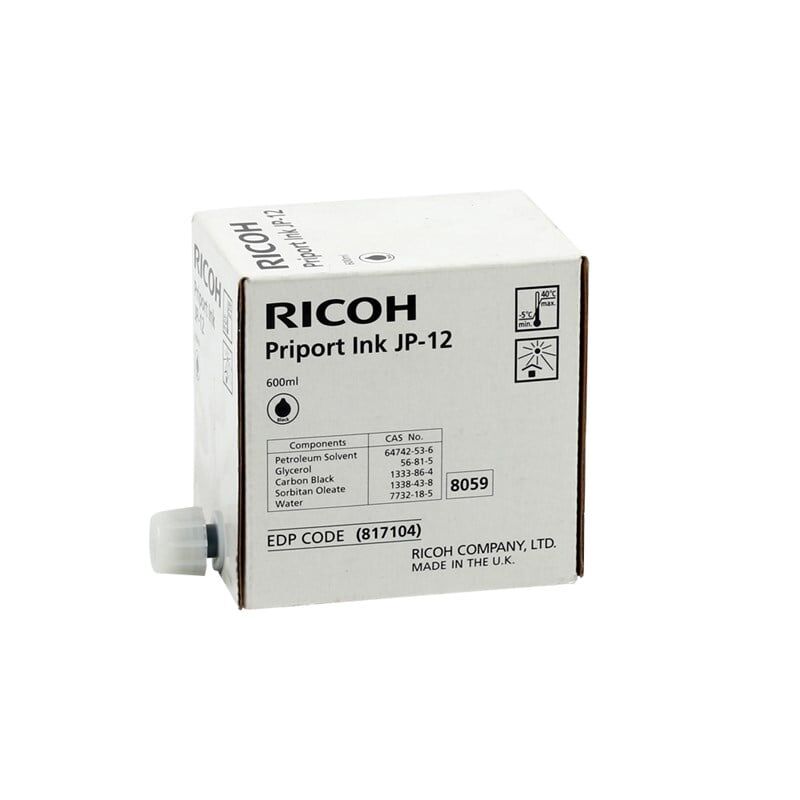 Ricoh JP-12 - CPI-7 Orjinal Mürekkep 1215 1250 5308 5440 DX-3400 3440 3443