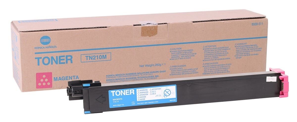 Minolta TN-210 Orjinal Kırmızı Toner Bzhb C-250  C-252  8938511