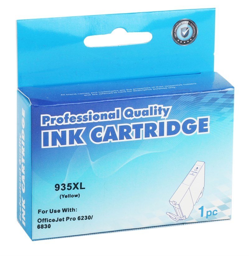 HP -935XL Muadil Sarı Kartuş PRO 6830 6230 C2P26A