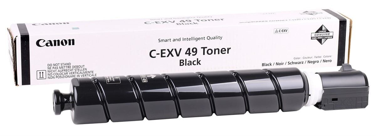 Canon EXV-49 Orjinal Siyah Toner IR-C 3300 3320 3325 3330 3826 3720 3730 3530