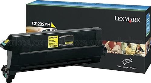 Lexmark C9202YH Sarı Orijinal Toner 14k.