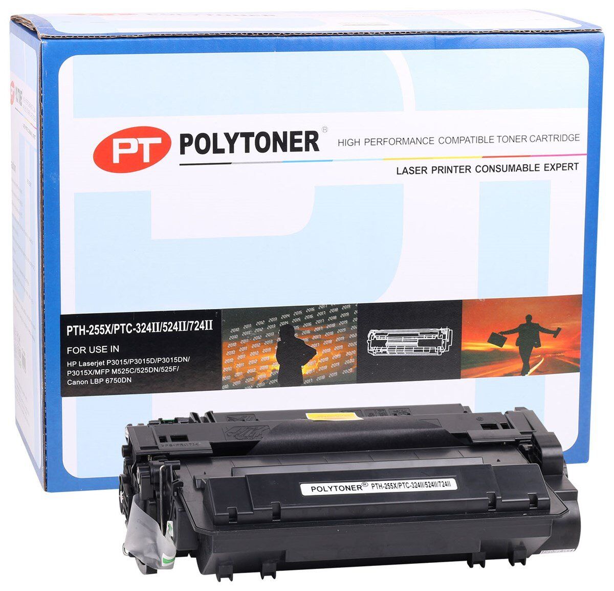 HP CE-255X  CRG-724H Muadil LaserJet P-3015 LBP-6780 MF-512 515  (12,5k)