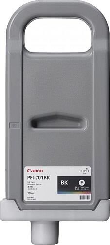 Canon PFI-701BK/0900B001 Siyah Orjinal Kartuş ImagePROGRAF İPF-8000 9000s