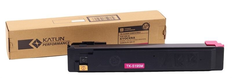 49332-Kyocera Mita TK-5195 Katun Kırmızı Toner -306ci CS-306ci 7k